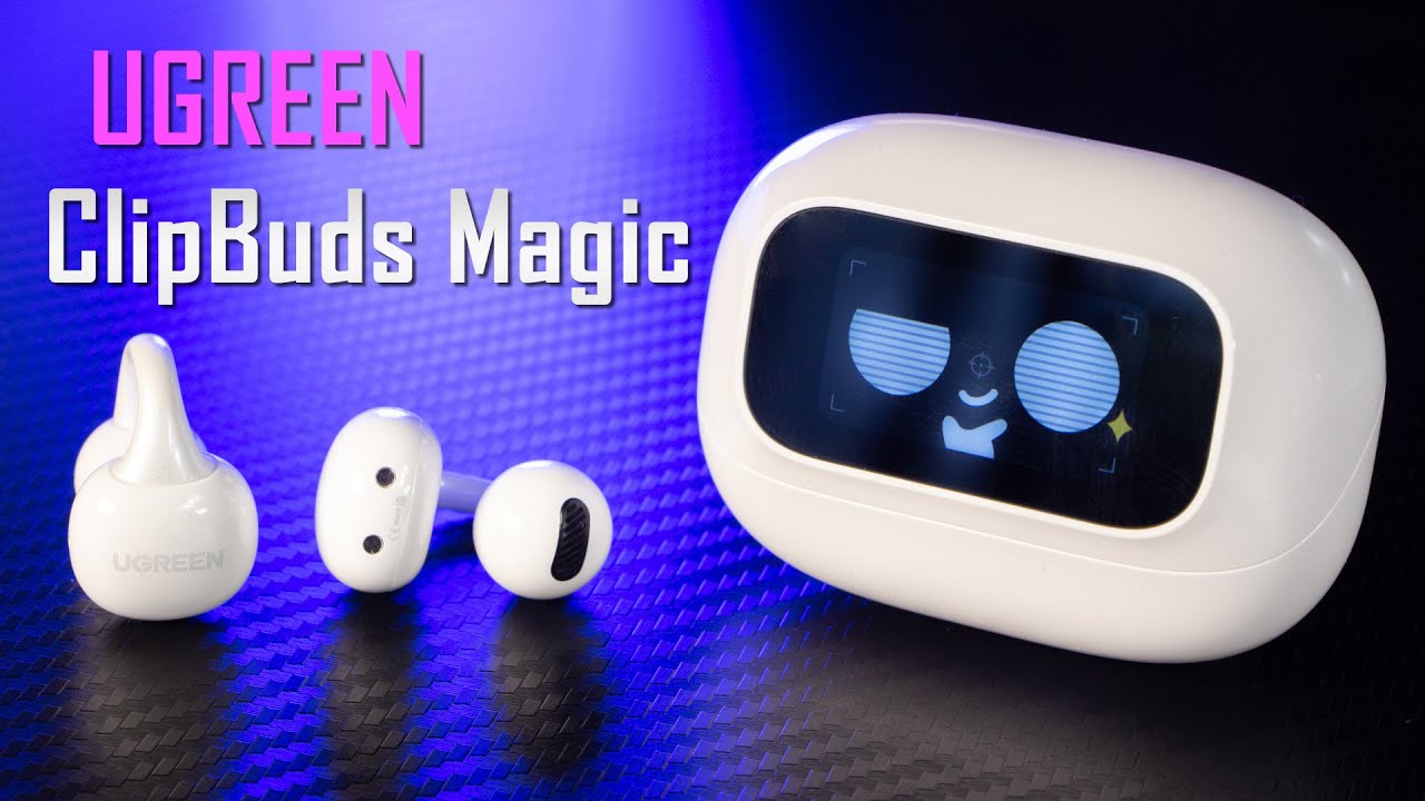 UGREEN ClipBuds Magic - бездротові навушники-кліпси за $34, які посміхаються! Bluetooth 5.4 та IPX5