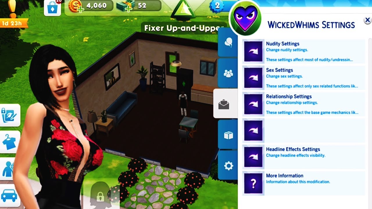 WickedWhims MOD iOS Android (2023)