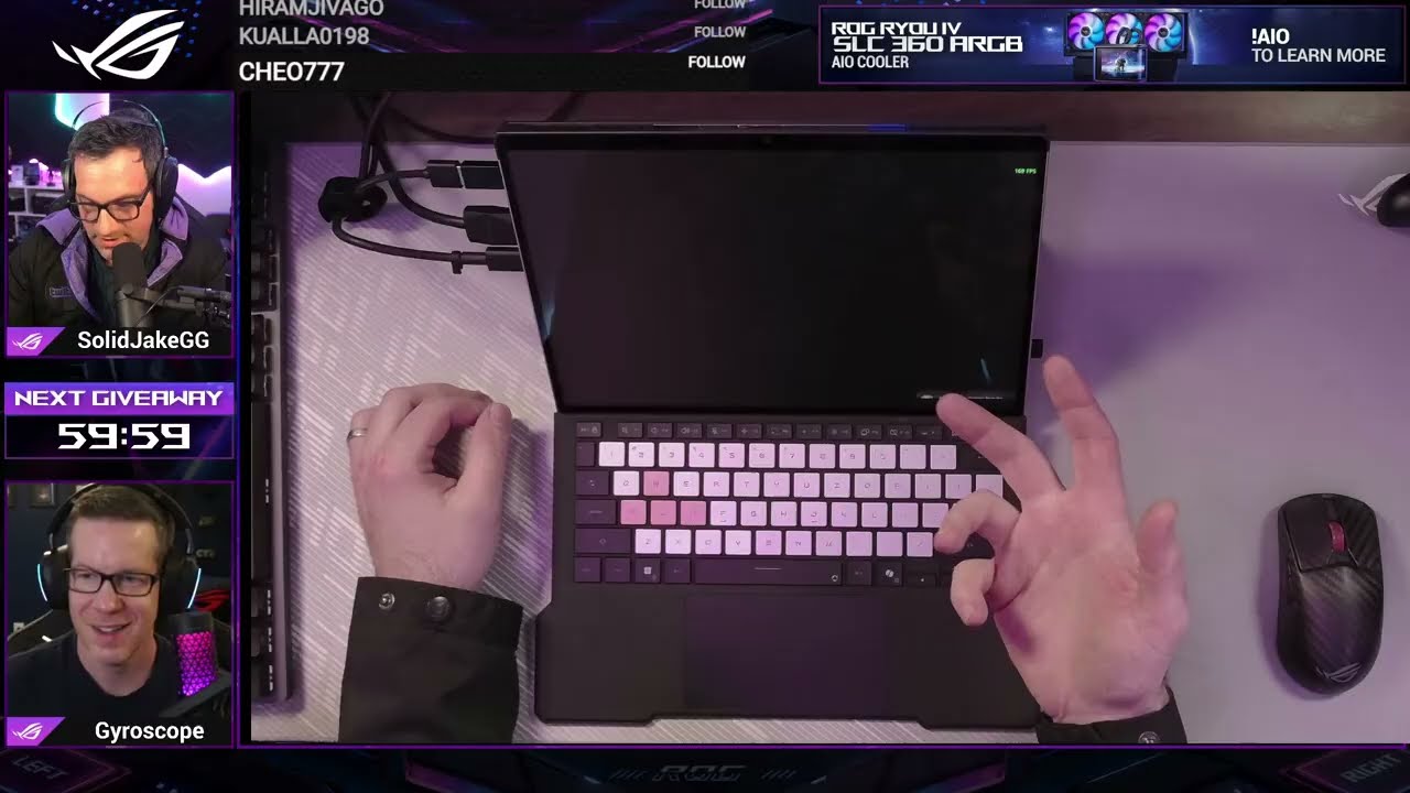 Unboxing and gaming with the ROG Flow Z13-KJP