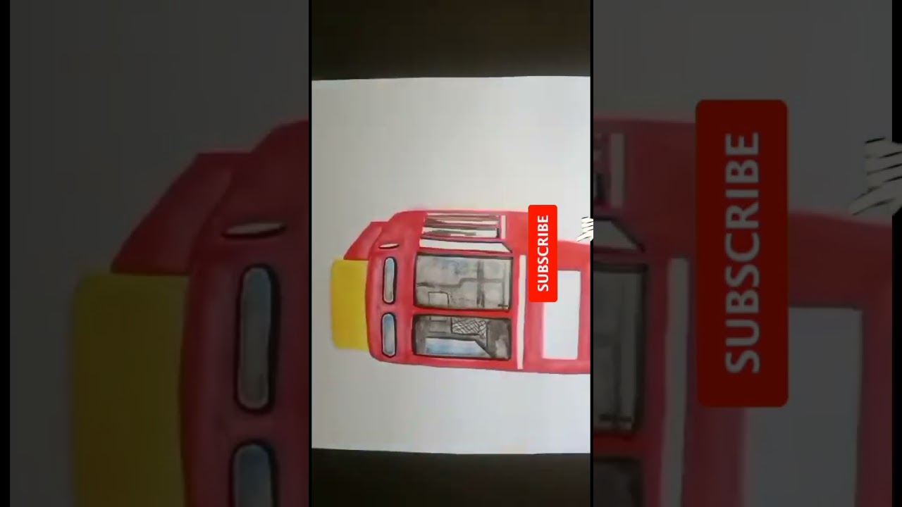 Drawing 3D Ashok leyland truck | HARIESH ART SCHOOL #shorts