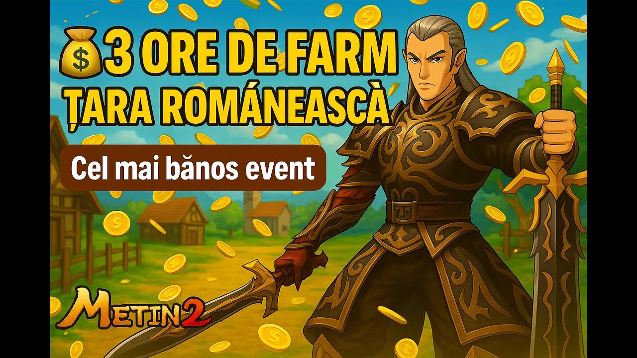 🔥3 ORE DE FARM pe Tara Romaneasca🔥 EVENT FLACARA DRAGON❤️CATI BANI FACEM?💸🥴