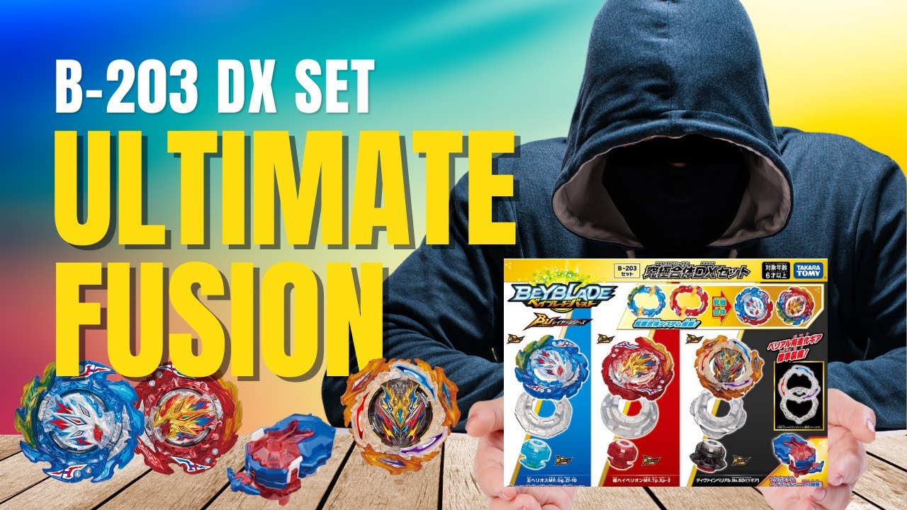 BEYFAN Unboxing and Assemble B-203 Ultimate Fusion DX Set | Takara Tomy Beyblade Burst BU
