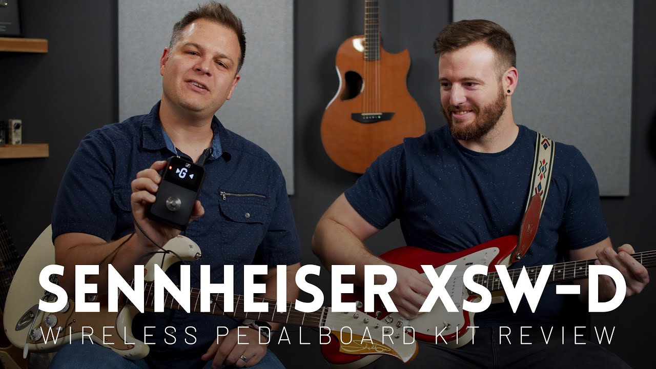 Обзор беспроводного педального комплекта Sennheiser XSW-D (беспроводной гитарный блок)