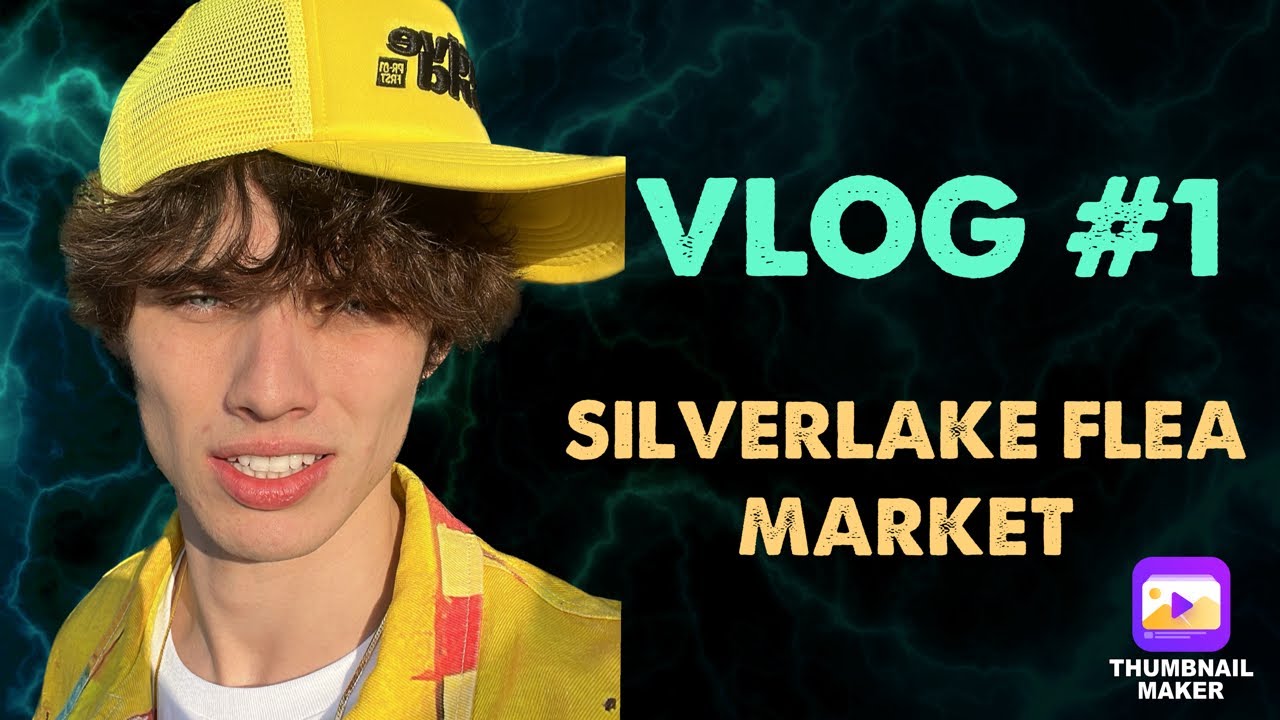 MY LIFE VLOG #1 - SILVERLAKE FLEA MARKET (Episode 3)