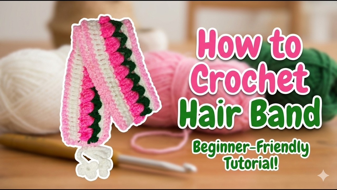 How to Crochet Hair Band