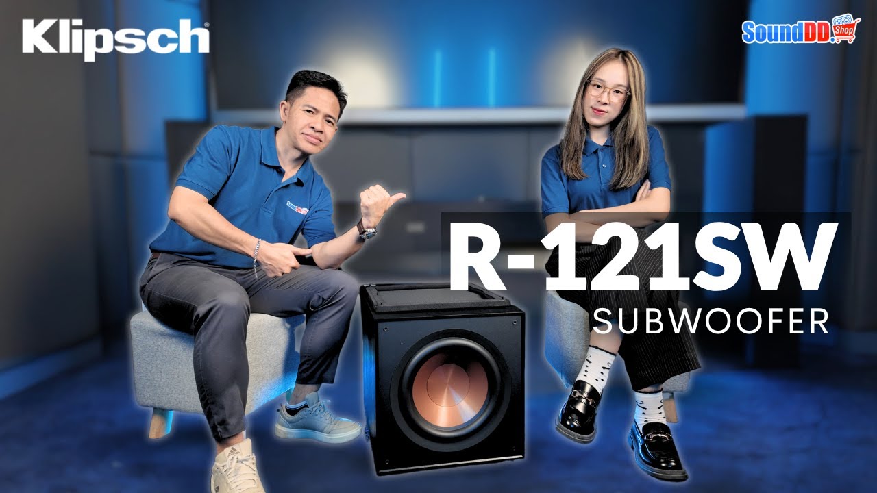 🔥KLIPSCH Subwoofer รุ่น R-121SW  เบสหนัก ลงลึก คมกว่าเดิม ตอบโจทย์ทุกความบันเทิงภายในบ้านสุดๆ ✅💯
