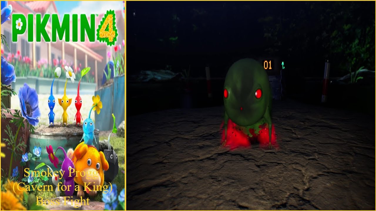Pikmin 4 - Smokey Progg (Cavern for a King) Boss Fight