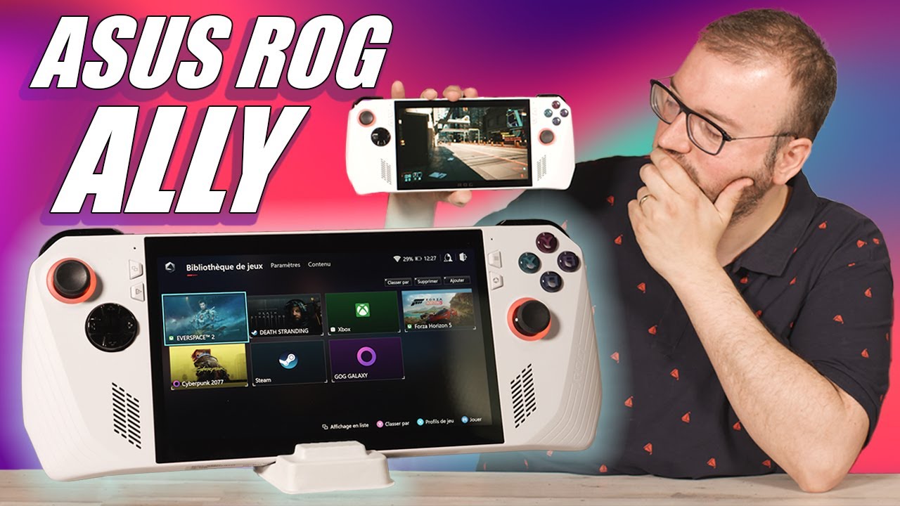 La Plus PUISSANTE des Consoles Portables ? Test de l'Asus Rog Ally.