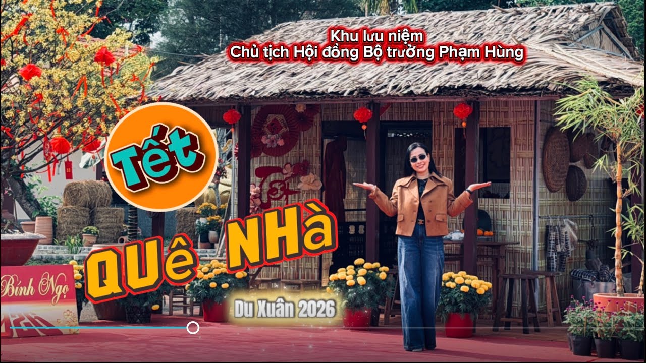 TẾT QUÊ NHÀ - Du xuân tại Khu lưu niệm Chủ tịch Hội đồng Bộ trưởng Phạm Hùng tỉnh Vĩnh Long