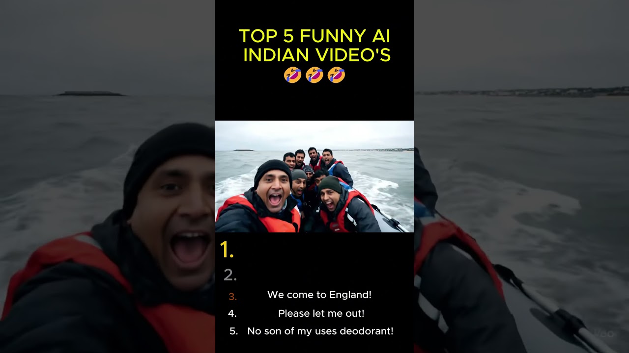 TOP 5 FUNNY INDIAN AI MEMES. #aiandhumor #absurdcomedy #aicartoons #aicharactercomedy #aicharacters