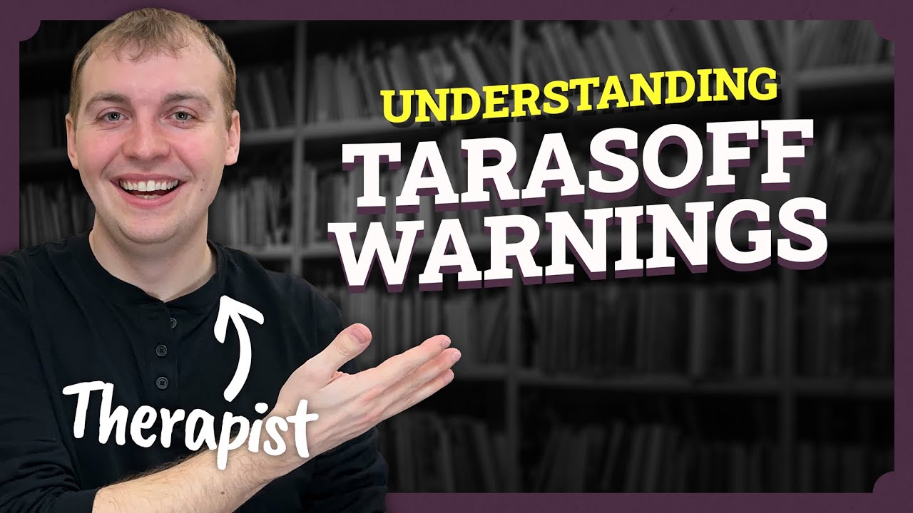 Предупреждения Тарасоффа: Что такое обязанность предупреждать? - Учебное пособие NCE и CPCE