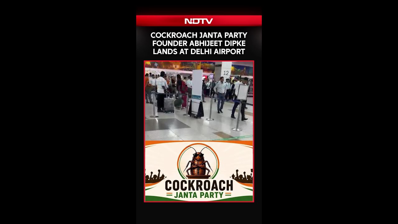 CJP Protest Latest | Cockroach Janta Party Founder Abhijeet Dipke Arrives in Delhi Amid Protest Buzz