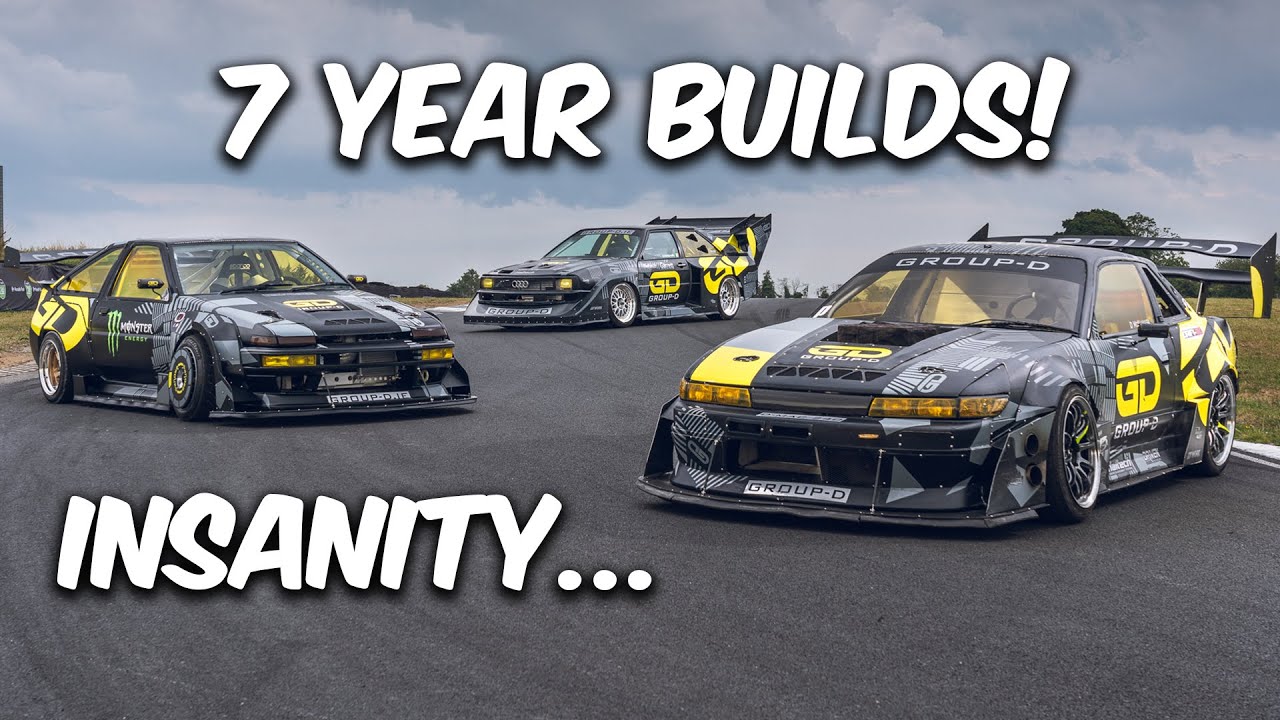 These AE86, 240SX + AUDI S1 drift cars are all WORLD FIRSTS!