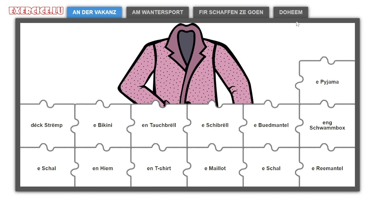 V661: Kleeder