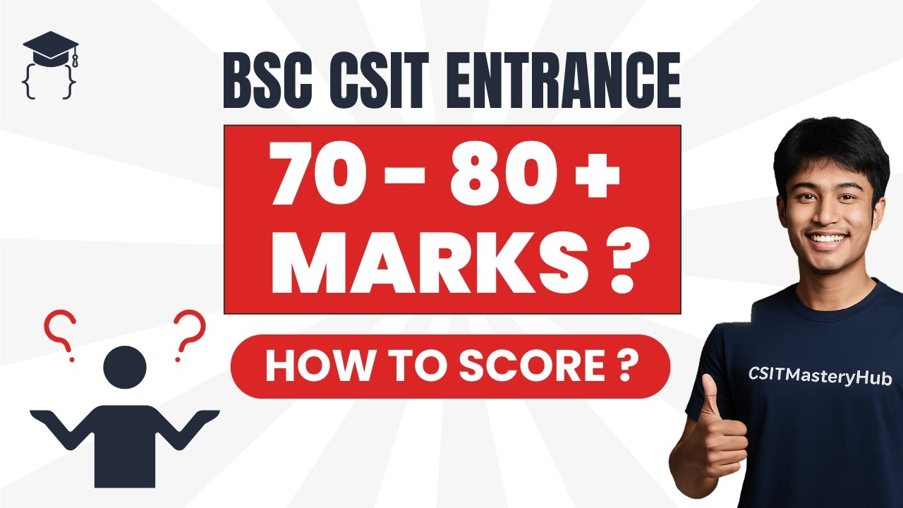 Which Subject is Most Important for BSc CSIT Entrance? | Complete Strategy