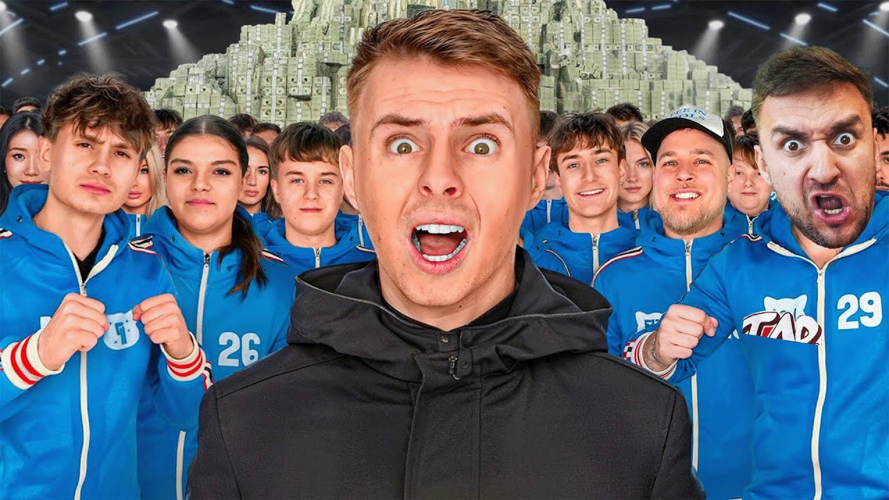 30 YouTuberů bojuje u Fiziho o 500 000 Kč! | Kdo vyhrál obří prachy?!
