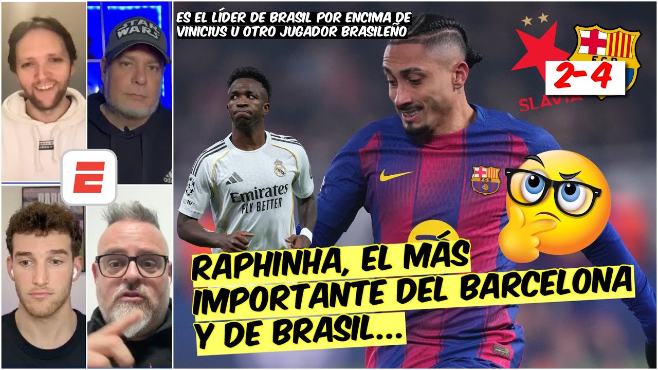Raphinha es UNO DE LOS MEJORES DEL MUNDO. Es IMPORTANTE para el BARCELONA y para BRASIL | Exclusivos