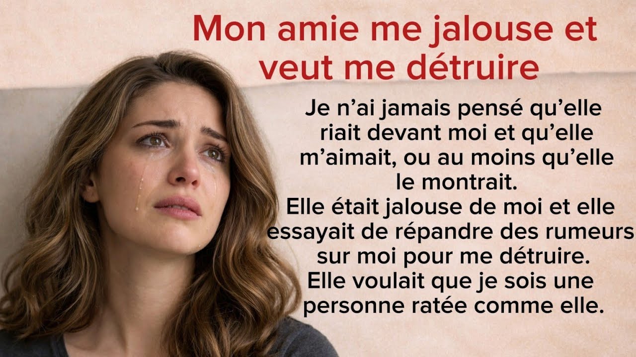 Trahie par ma meilleure amie : elle voulait me détruire /French story (A1/A2)
