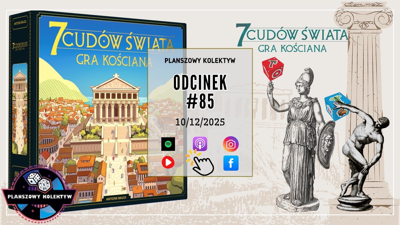 Planszowy Kolektyw #85 Tu się nawet kostkami nie rzucza czyli 