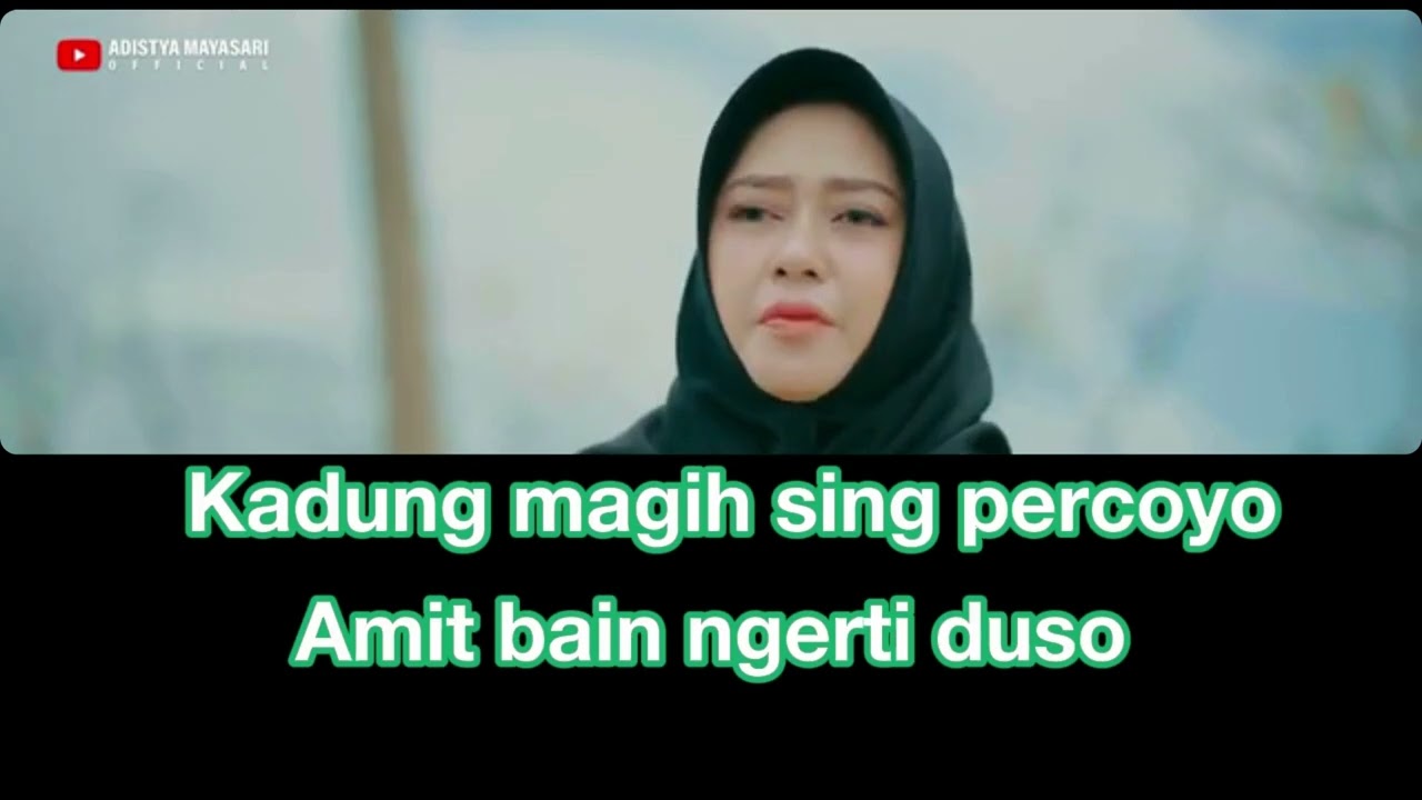 ADISTYA MAYASARI - GOROH - KARAOKE