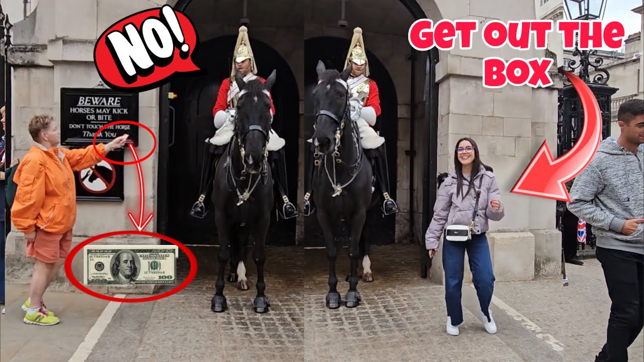 BRILLIANT! Guard Tells this Arrogant and Entitled Young Lady GET OUT of The Box! Royal Guard.