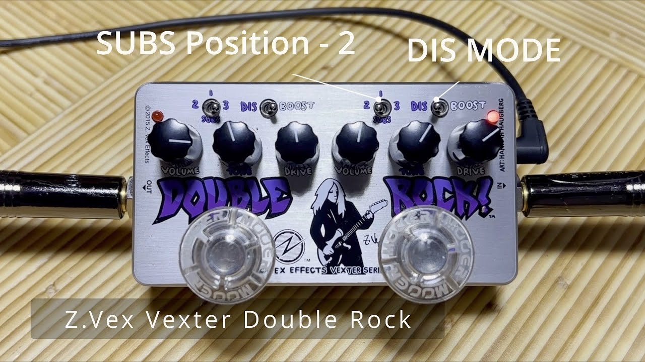 Z.Vex Double Rock Vexter Series - DEMO