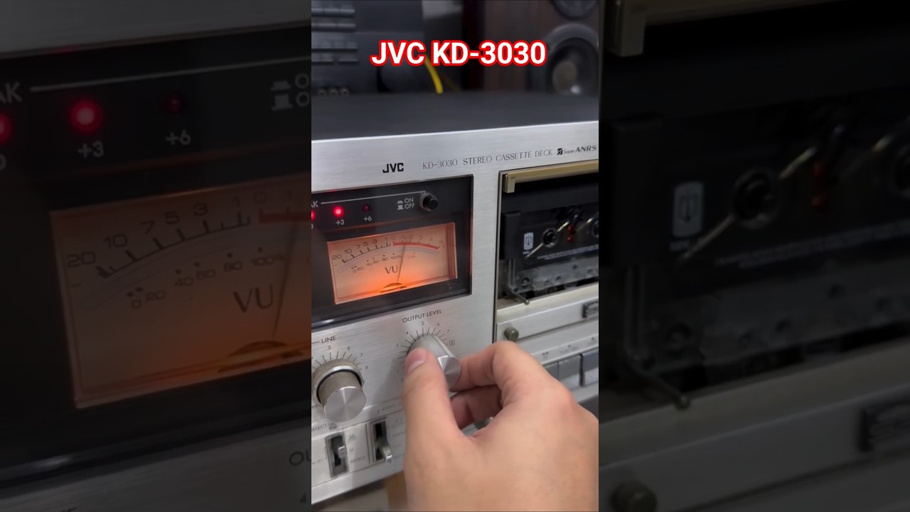 JVC KD-3030 STEREO CASSETTE DECK Super ANRS Repairing Centre #jvc #stereo #cassette #deck #music
