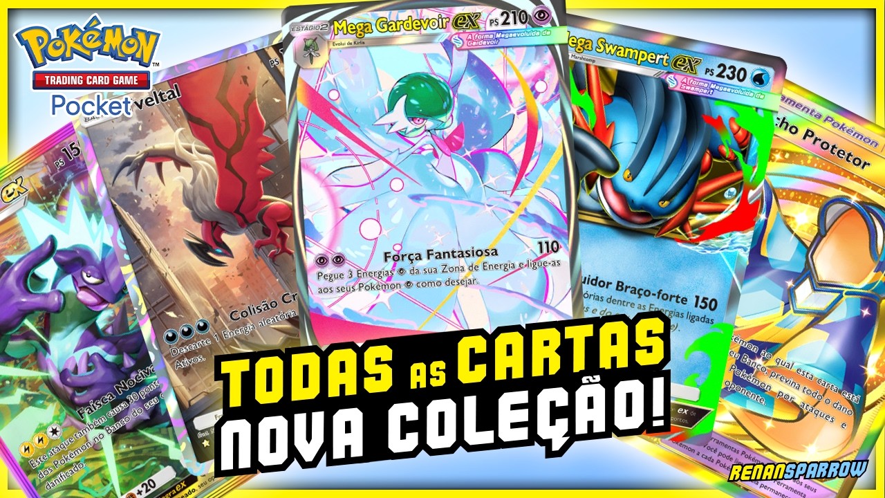 VAZOU TODAS AS CARTAS da NOVA COLE&Ccedil;&Atilde;O: *DESFILE ON&Iacute;RICO*! || Pok&eacute;mon TCG Pocket #435