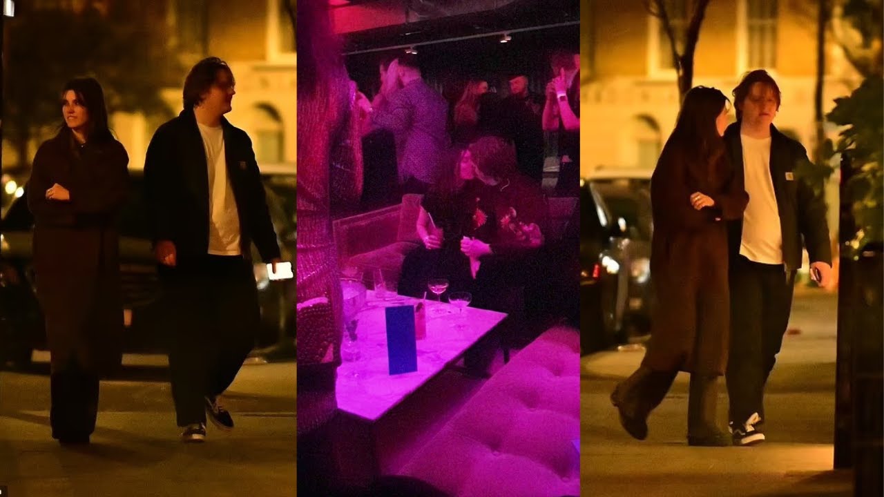 Lewis Capaldi Goes Public With His New Girlfriend Ellie MacDowall at the BRIT Awards After Party