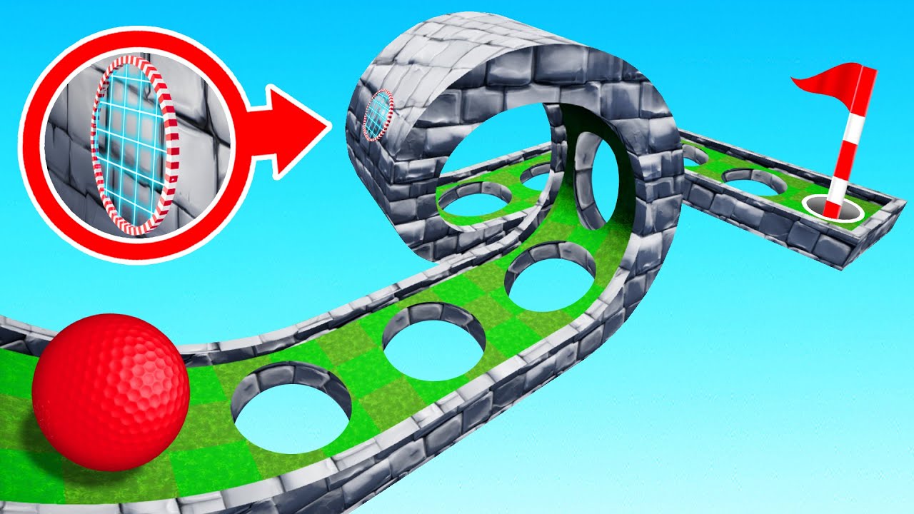FIRST ONE To Find The TROLL HOLE WINS! (Golf It)
