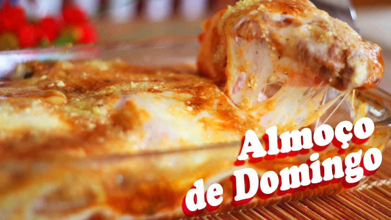 RECEITA DO ALMOÇO DE DOMINGO | PARMEGIANA DE FRANGO | FÁCIL E RÁPIDO PARA TODA FAMÍLIA
