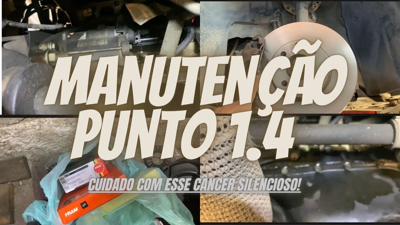 REVISÃO FIAT PUNTO 1.4 COM VAZAMENTO DE ÓLEO