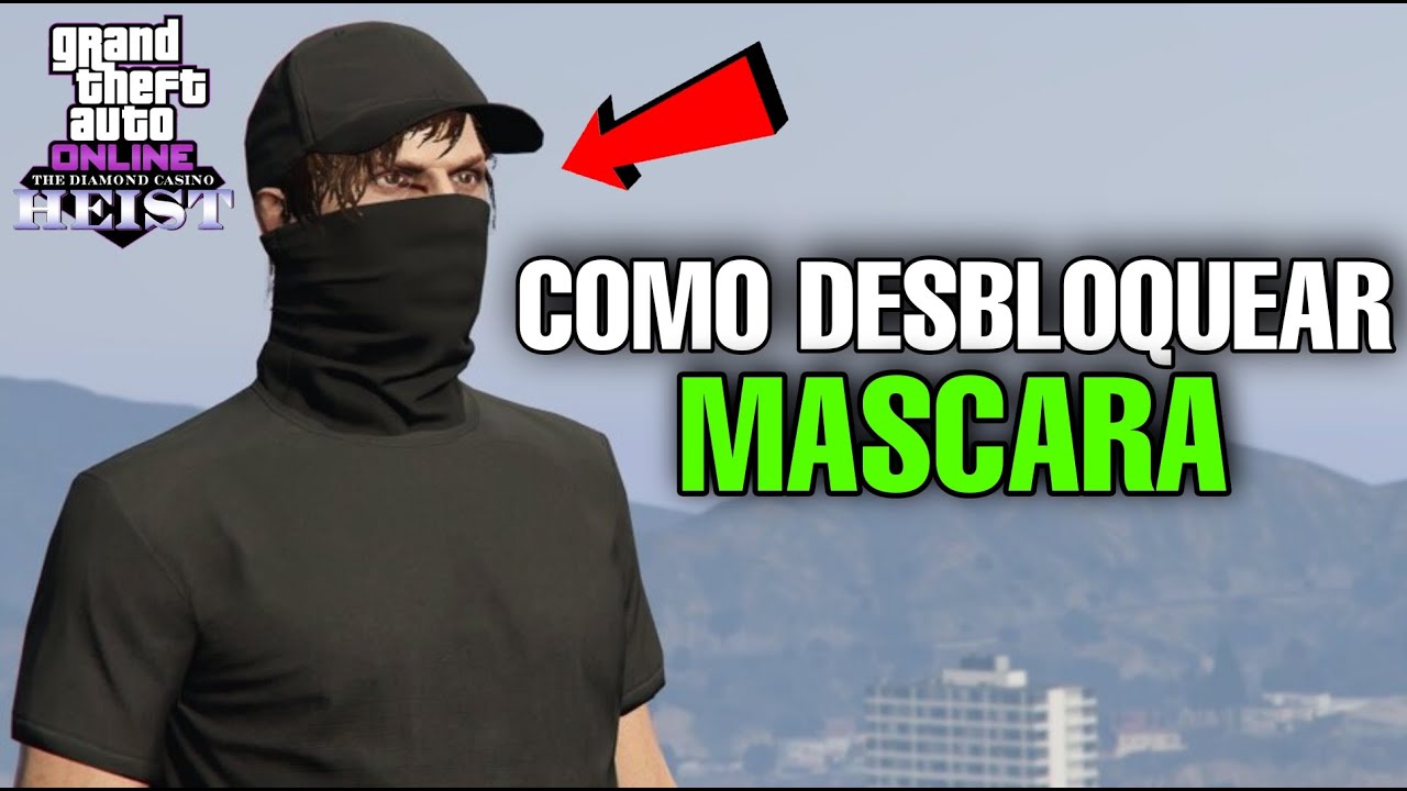COMO DESBLOQUEAR LA MÁSCARA (CUELLERA NEGRA) EN GTA 5 ONLINE! 🎭 (Para Ps4/Xbox One/PC)