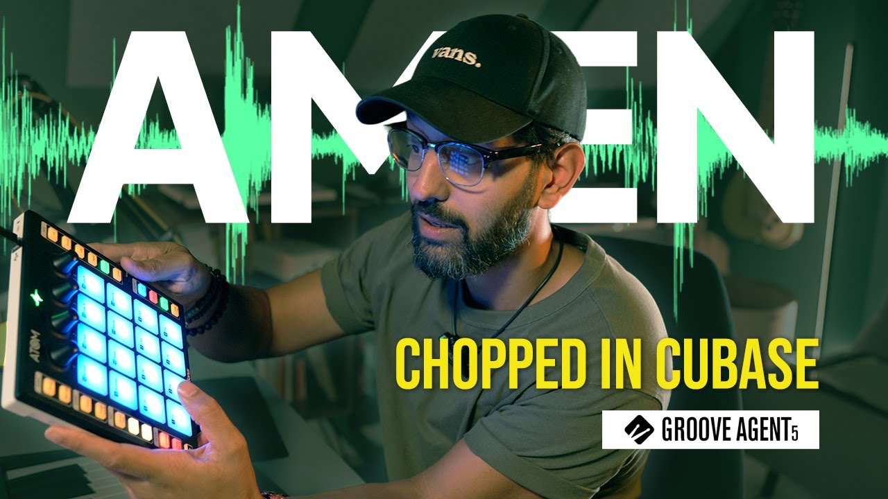 How to Chop the Amen Break in Cubase (Groove Agent Method | Drum and Bass)