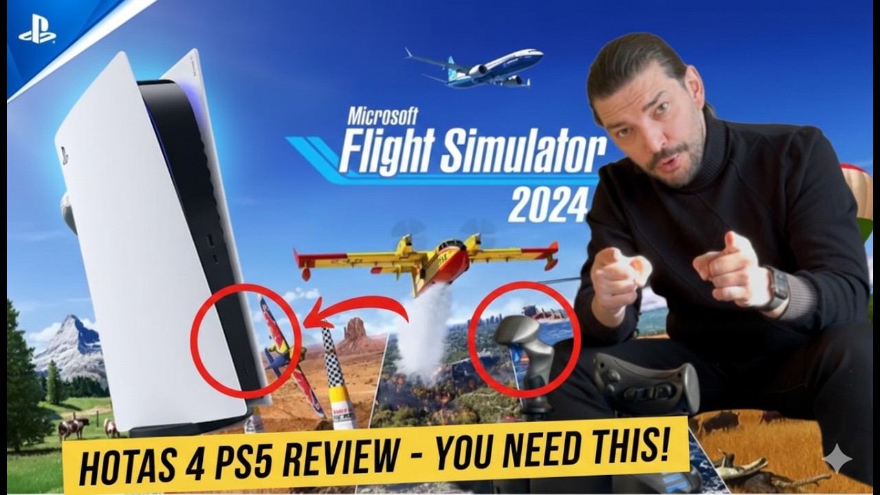 HOTAS 4 + Microsoft Flight Simulator 2024: Pro‑Level PS5 / PS5 Pro Control Guide