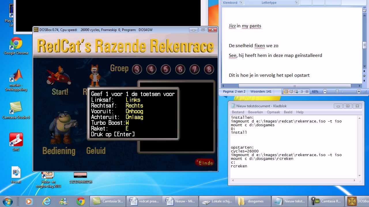 Redcat Rekenrace in Windows 7 installeren