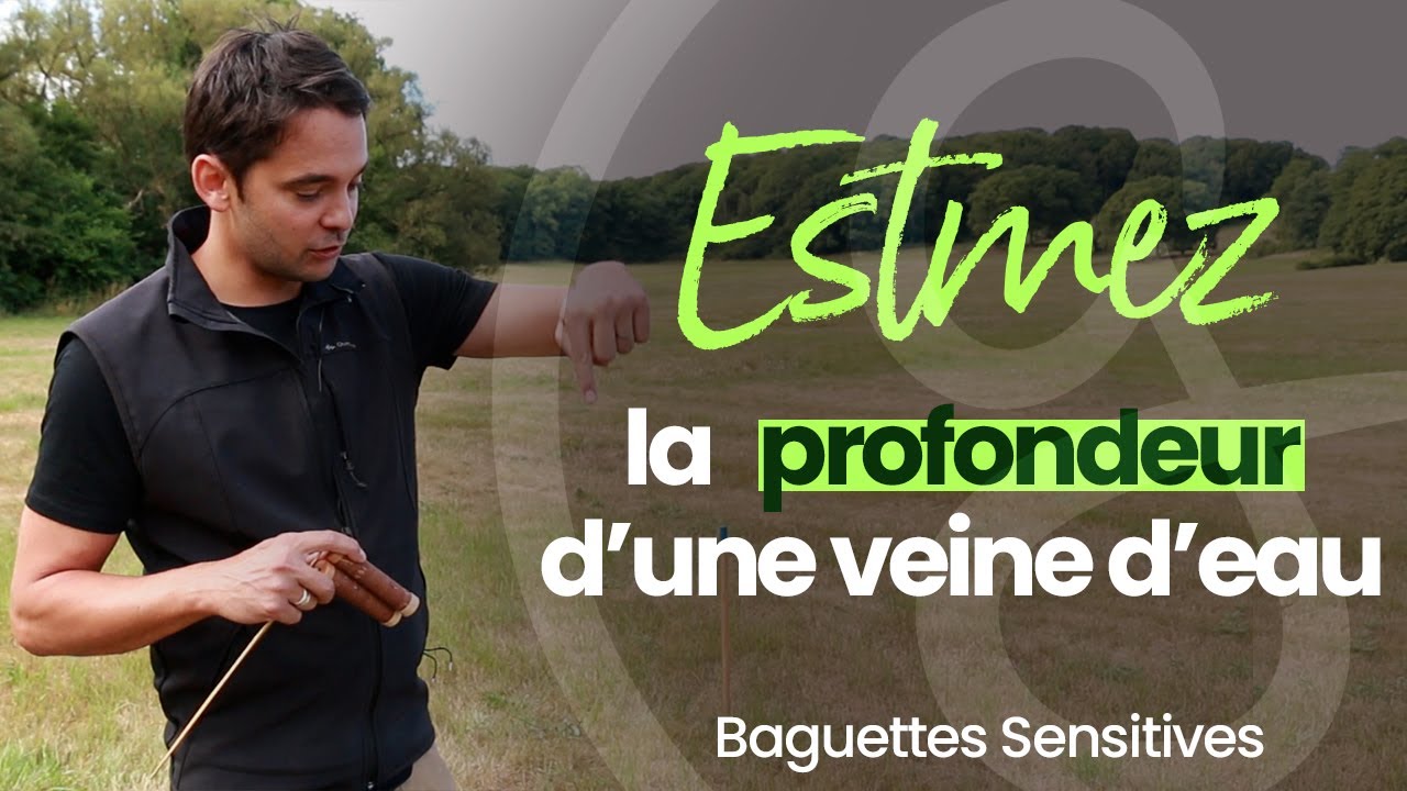 Trouver la profondeur d'une source d'eau souterraine avec des baguettes coudées de sourcier