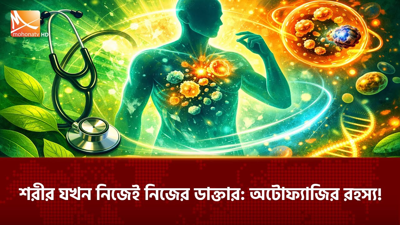 শরীর যখন নিজেই নিজের ডাক্তার অটোফ্যাজির রহস্য! | Mohona TV
