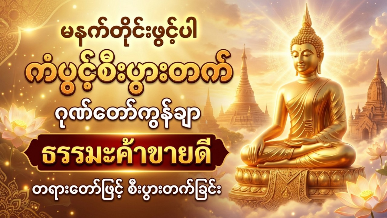 မနက်တိုင်းဖွင့်ပါ ကံပွင့်စီးပွားတက် ဂုဏ်တော်ကွန်ချာ