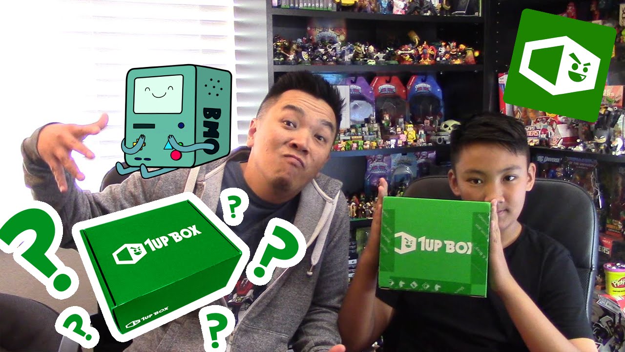 1Up Box Unboxing [May 2015] - Sidekicks!!!