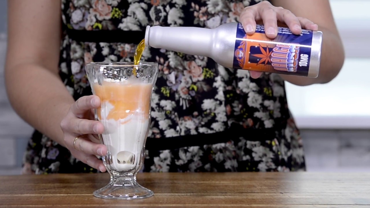 This marijuana-infused ice cream float is an elevated summer treat