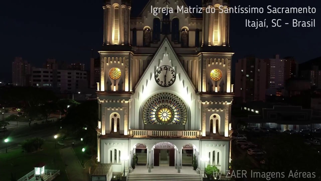 Igreja Matriz Santíssimo Sacramento - Itajaí, SC - Brasil