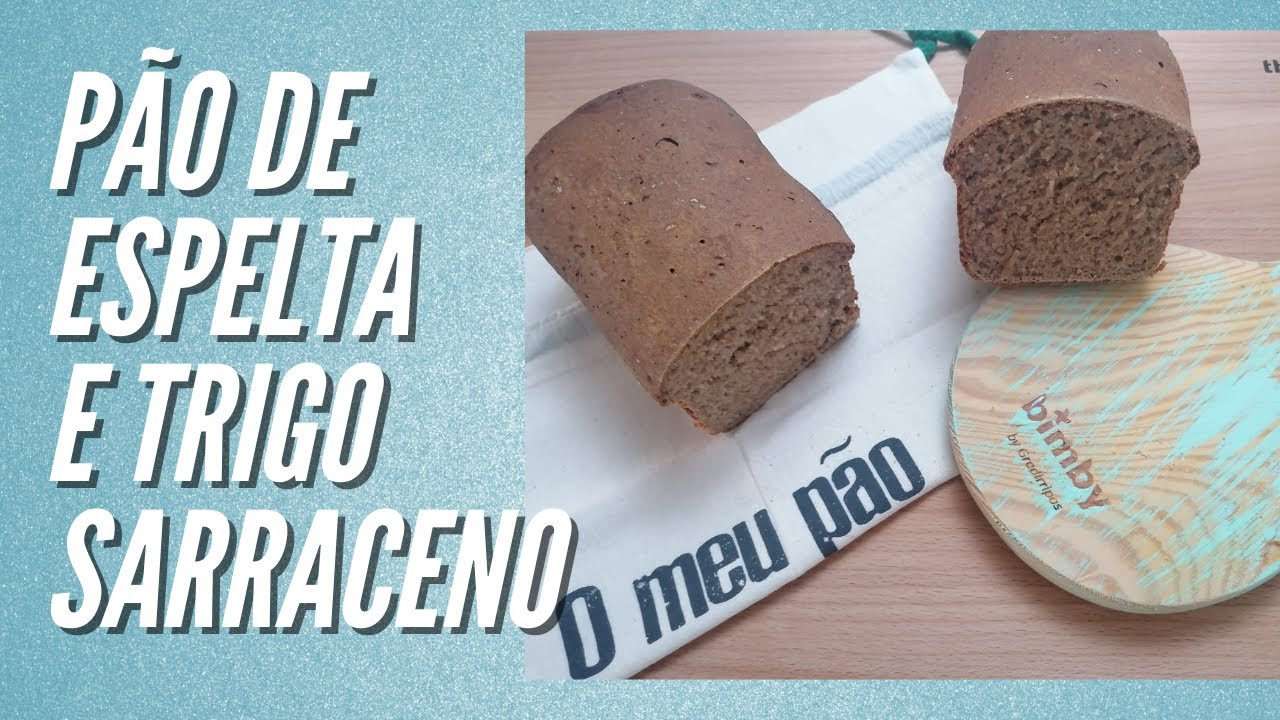 Pão de Espelta e Trigo Sarraceno
