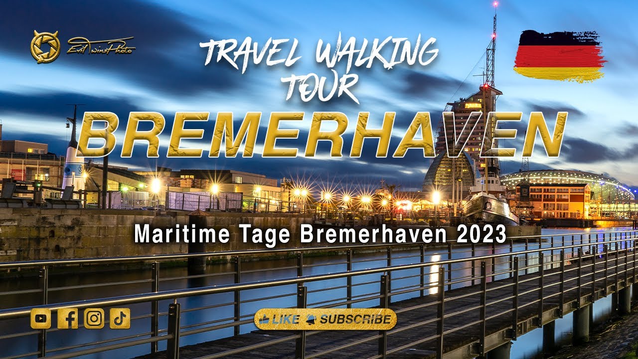 [4K DE]  Maritime Tage Bremerhaven 2023 - Travel Walking Tour - 12.08.2023