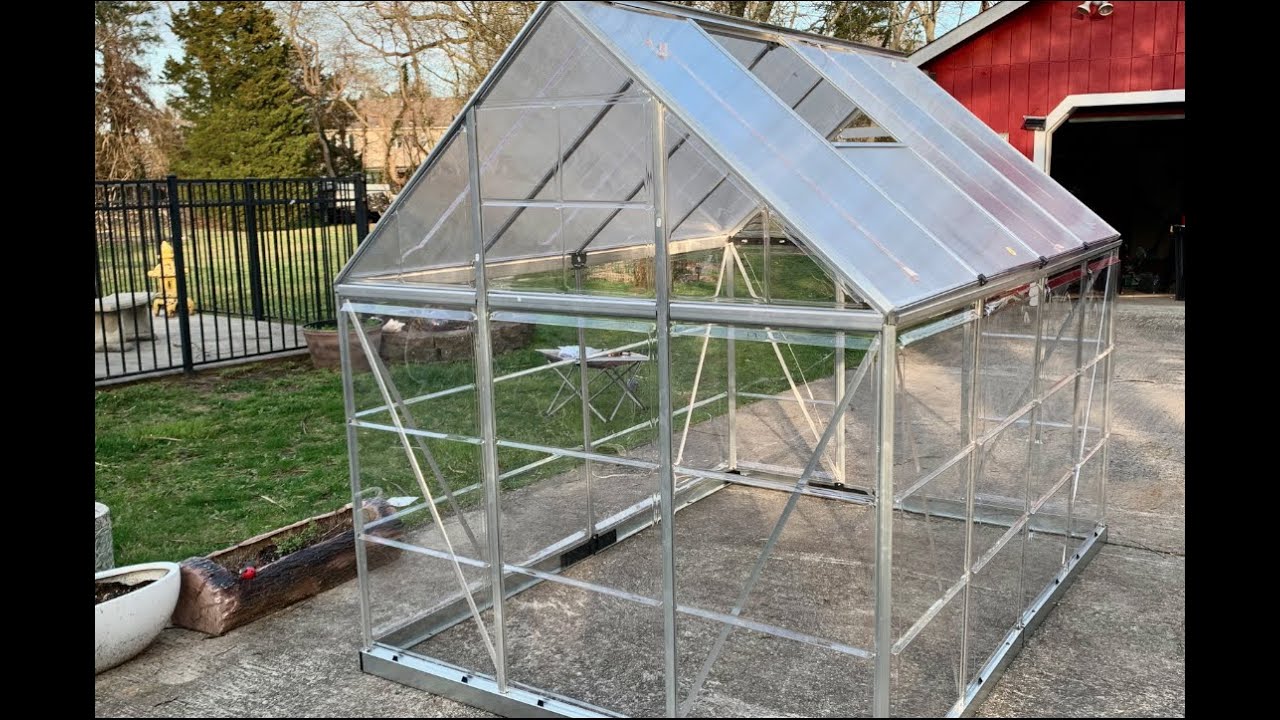 Assembling a Palram Greenhouse