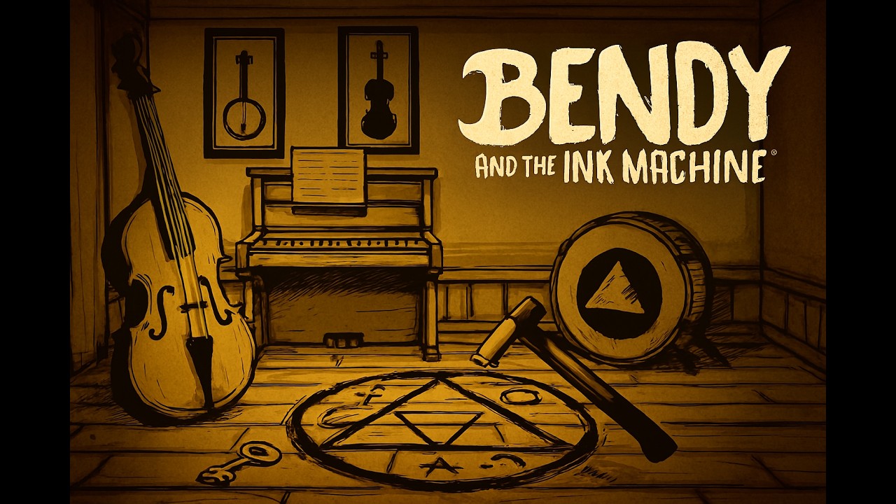 ¡El ritual secreto y el código musical! 🎶🔺  Bendy and the Ink Machine Parte 2