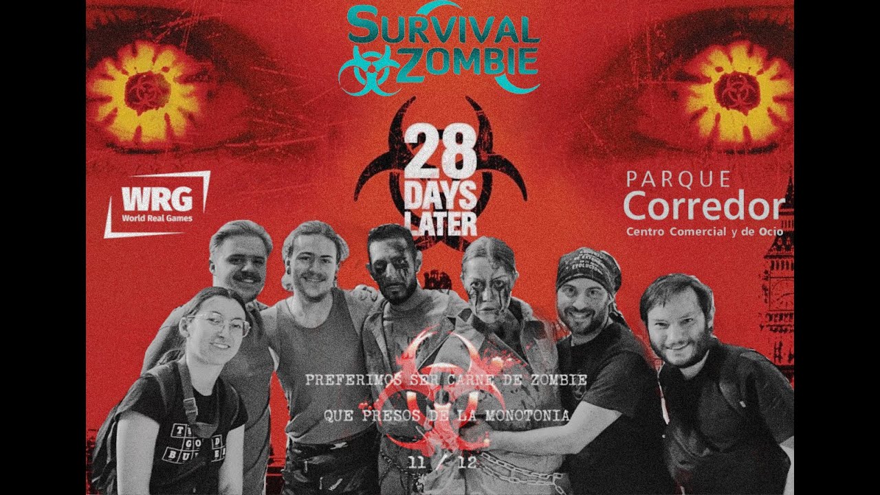 28 DÍAS DESPUES - SURVIVAL ZOMBIE PARQUE CORREDOR