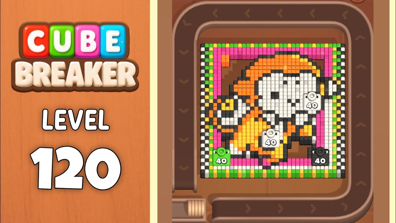 Cube Breaker level 120 solution