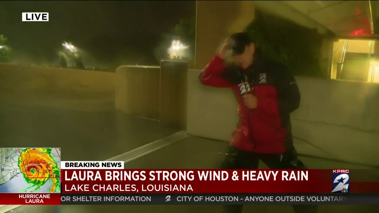 KPRC 2's Robert Arnold reports the height of Hurricane Laura
