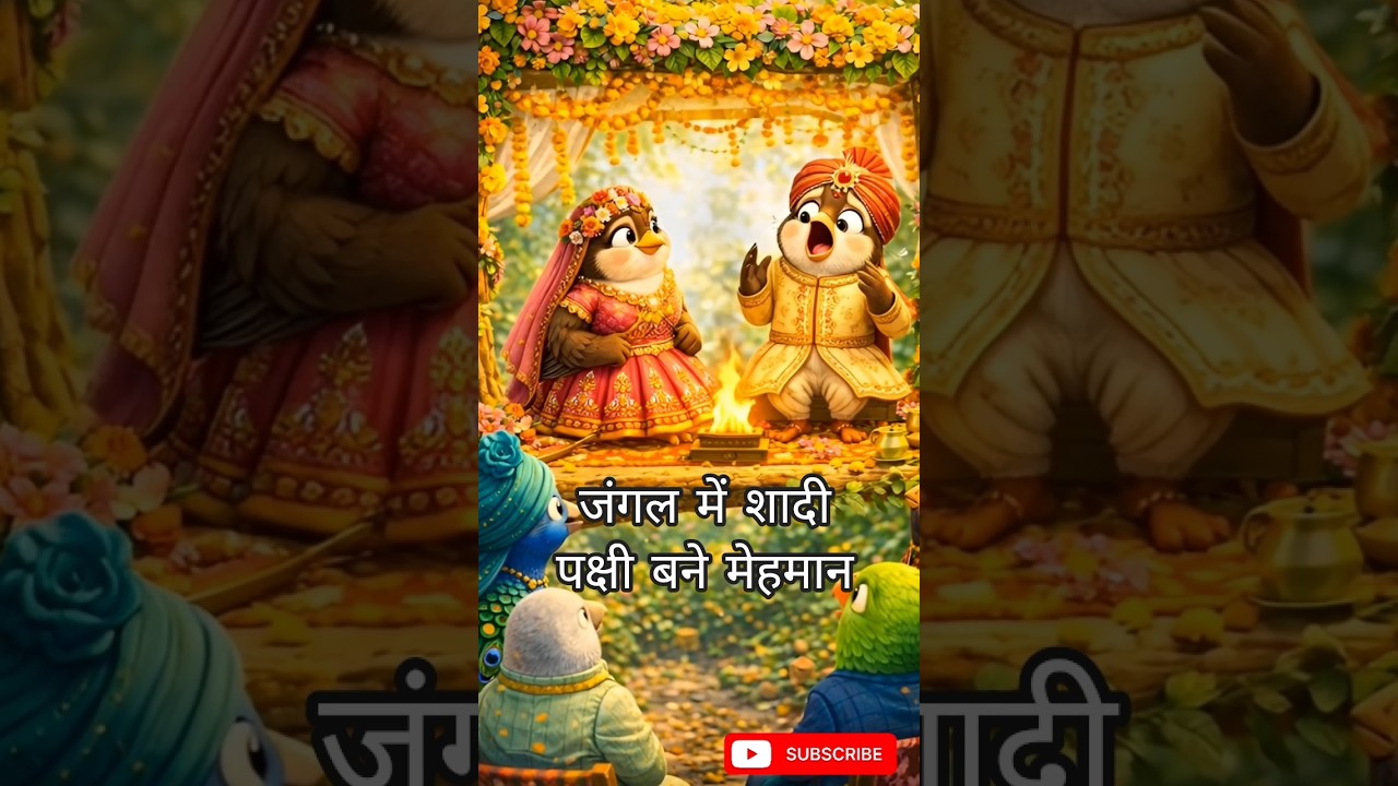 चिंकी चिड़िया कि शादी|| moral stories|| 